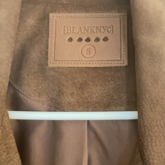 Blanknyc brown suede motorcycle jacket - Picture 2 of 4